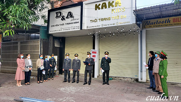 Cửa Lò: Cưỡng chế đất để thi hành án dân sự