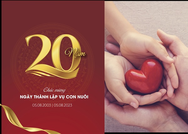 Chúc mừng Vụ Con nuôi – 20 năm xây dựng và phát triển (05/8/2003 -05/8/2023)!