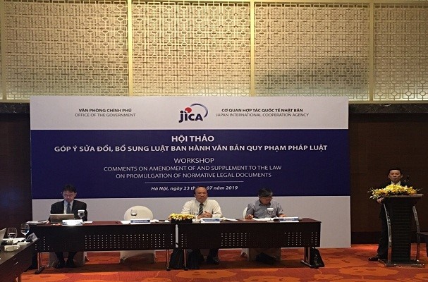 Văn phòng Chính phủ tổ chức Hội thảo “Góp ý sửa đổi, bổ sung Luật Ban hành văn bản quy phạm pháp luật”