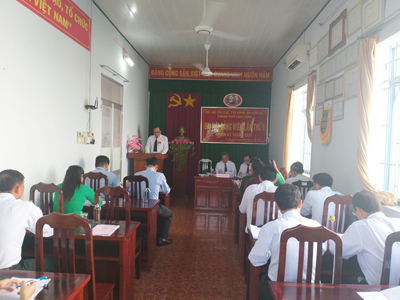 Chi bộ Chi cục Thi hành án dân sự thành phố Cao Lãnh tổ chức thành công Đại hội Đảng viên lần thứ II, nhiệm kỳ 2020 - 2025