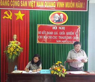 Hội nghị sơ kết đánh giá kết quả thực hiện Nghị quyết Đại hội giữa nhiệm kỳ 2015 - 2020