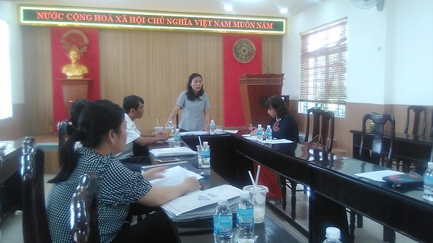 Sở Tư pháp tỉnh Khánh Hòa kiểm tra công tác hộ tịch, chứng thực tại huyện Cam Lâm