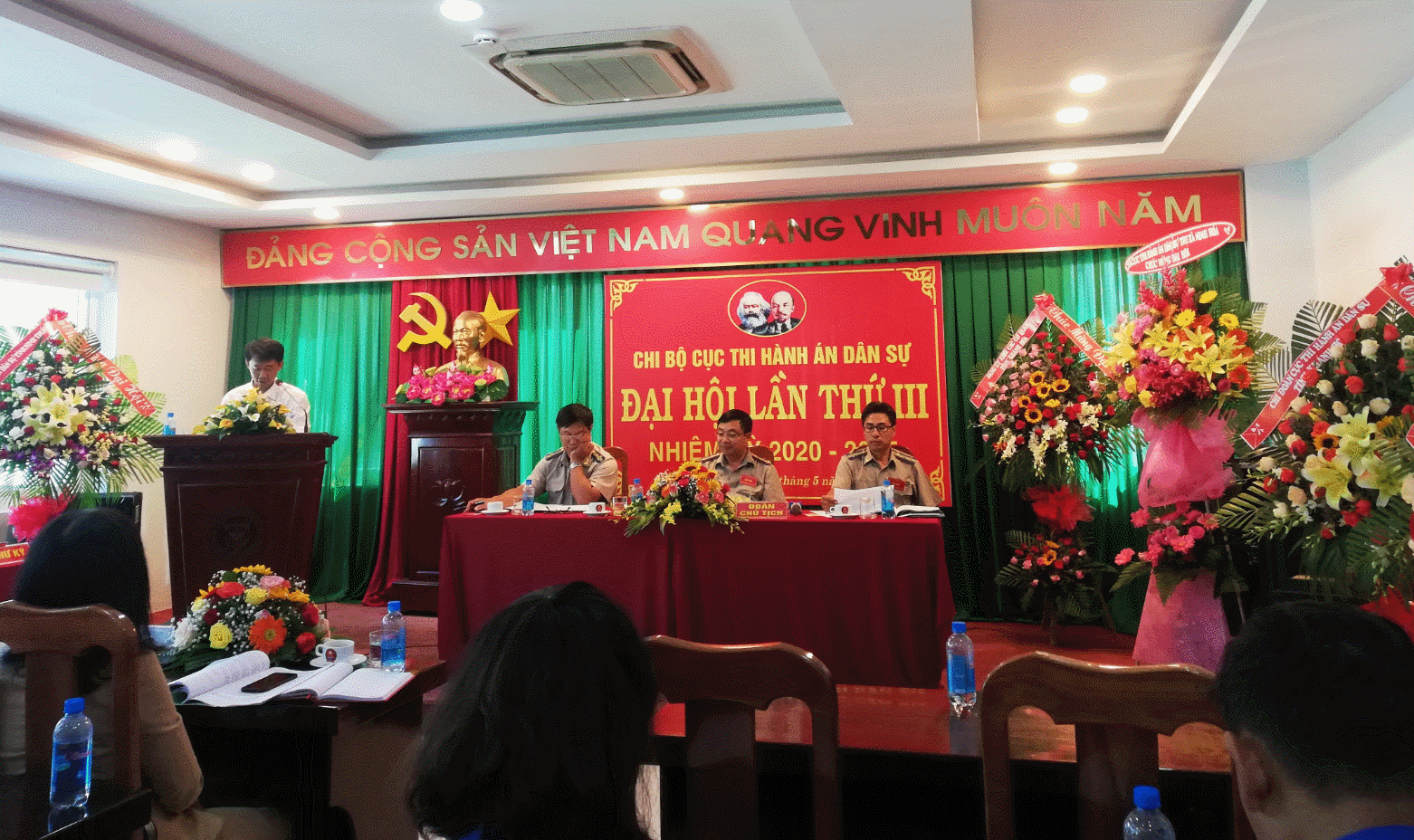 Đại hội Chi bộ Cục THADS tỉnh Khánh Hòa lần thứ III, nhiệm kỳ 2020-2025