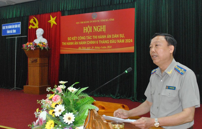 Chi cục Thi hành án dân sự thành phố Hà Tĩnh tổ chức cưỡng chế thành công tài sản tại phường Tân Giang, TP Hà Tĩnh