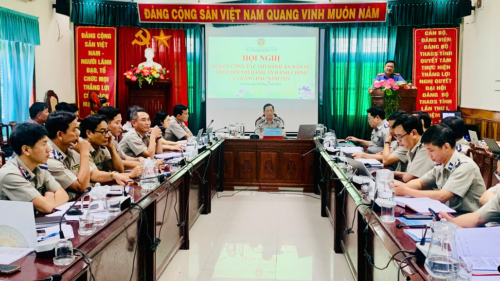 Thi hành án dân sự tỉnh Gia Lai: Tập trung rà soát án có khó khăn, vướng mắc để kịp thời tổ chức thi hành án