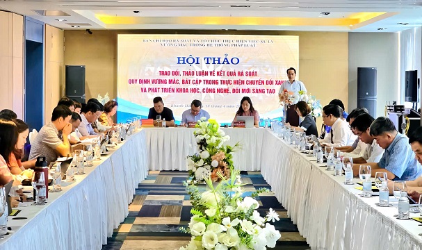 Tiếp tục hoàn thiện kết quả rà soát văn bản trong chuyển đổi xanh, phát triển khoa học - công nghệ và đổi mới sáng tạo