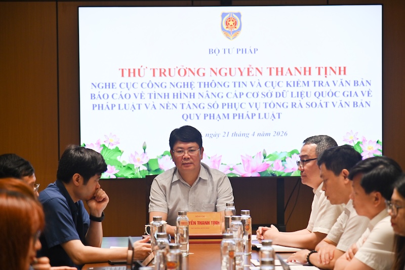 Ảnh đại diện Chuẩn bị công bố phiên bản mới của cơ sở dữ liệu quốc gia về pháp luật năm 2026