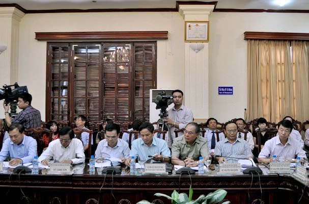 Chủ tịch nước Trương Tấn Sang làm việc với Ban Cán sự Đảng Bộ Tư pháp (6)
