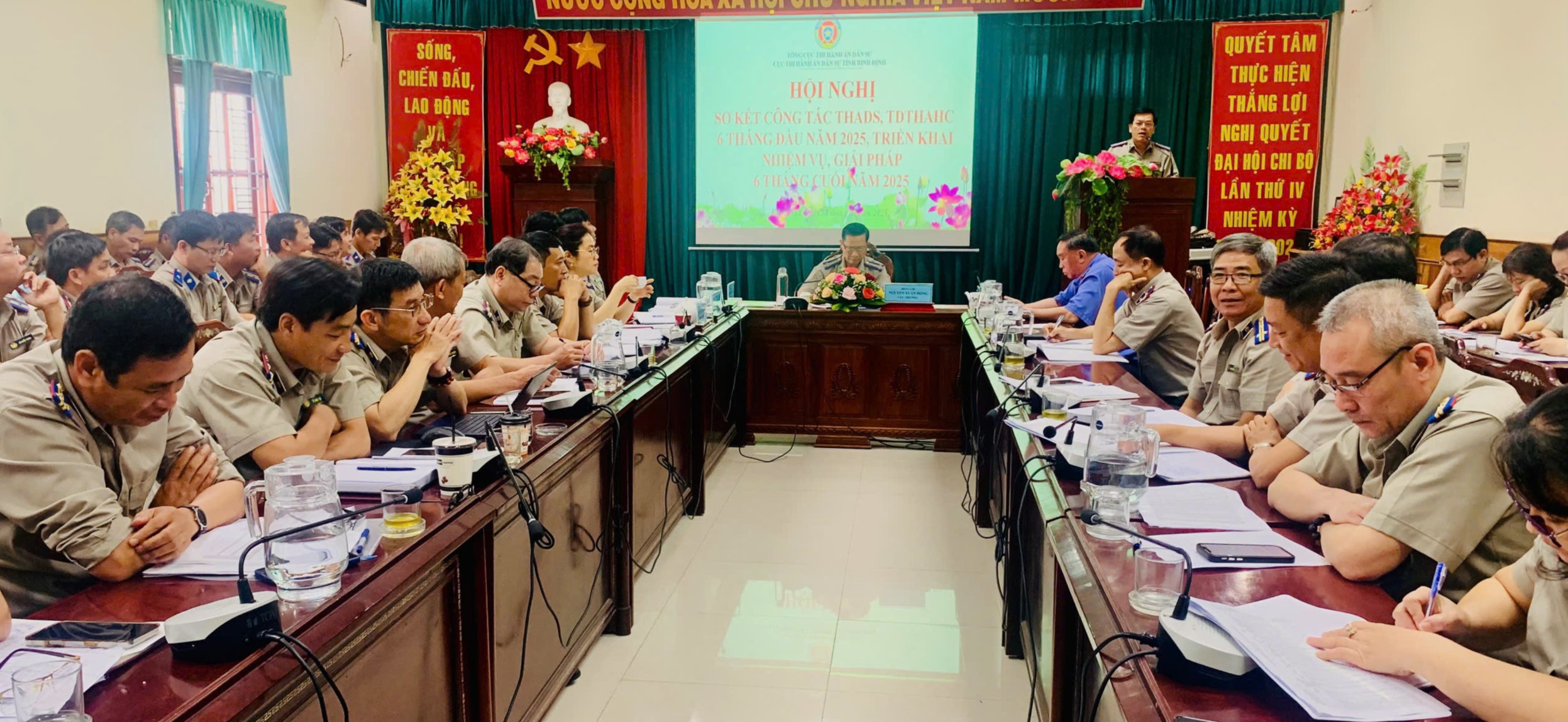Chi bộ Cục THADS Bình Định: Tổng kết 10 năm thực hiện chỉ thị số 05-CT/TW của Bộ Chính trị