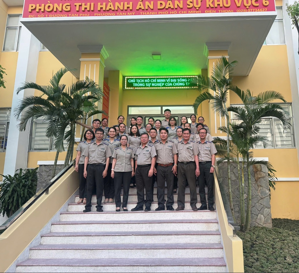 PHÒNG THI HÀNH ÁN DÂN SỰ KHU VỰC 6 – THÀNH PHỐ HỒ CHÍ MINH TỔ CHỨC HỘI NGHỊ TRIỂN KHAI THỰC HIỆN CHỈ TIÊU, NHIỆM VỤ CÔNG TÁC THI HÀNH ÁN DÂN SỰ, THEO DÕI THI HÀNH ÁN HÀNH CHÍNH NĂM 2026
