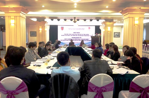 Hội thảo trao đổi về dự thảo Sổ tay tình huống nghiệp vụ rà soát, hệ thống hóa văn bản QPPL