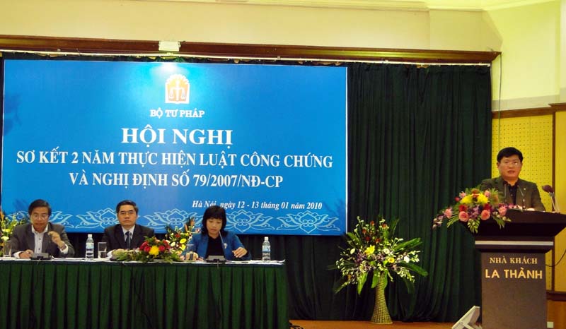 Hoi nghi so ket 2 nam thuc hien Luat Cong chung_1