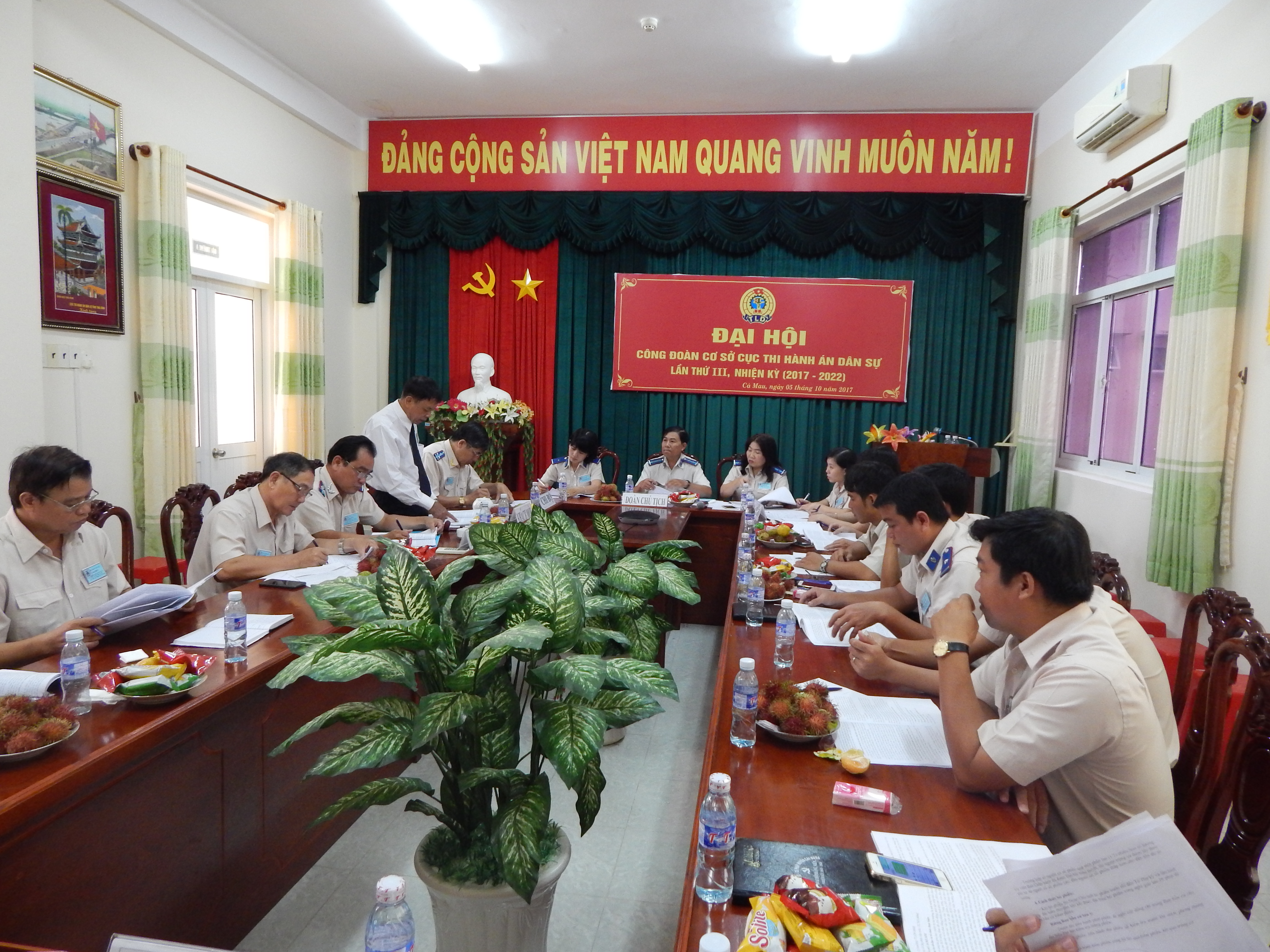 Đ/c Nguyễn Đức Bằng phát biểu ý kiến