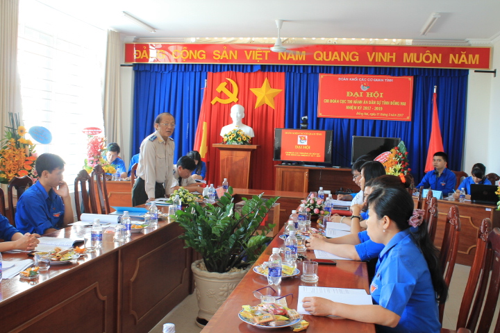 Ảnh đại diện Đại hội Chi đoàn Cục Thi hành án dân sự tỉnh Đồng Nai, nhiệm kỳ 2017 – 2019.