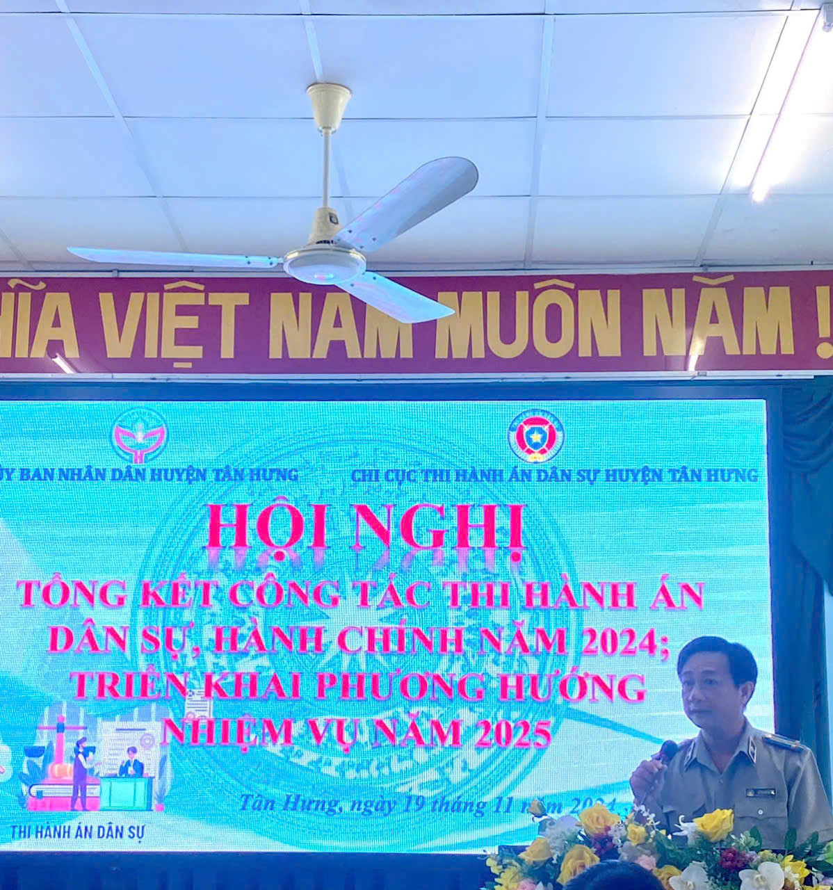 Ảnh đại diện Chi cục THADS huyện Tân Hưng: Tổng kết công tác THADS, THAHC năm 2024 và triển khai phương hướng nhiệm vụ năm 2025