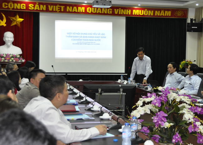 Tọa đàm trực tuyến tập huấn công tác xây dựng kế hoạch kiểm toán và kiểm soát chất lượng kiểm toán