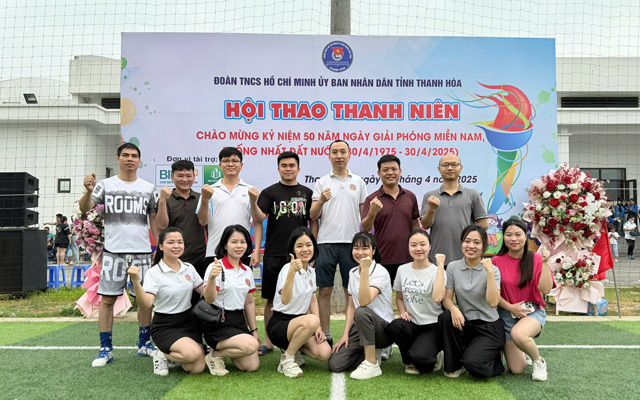 Ảnh đại diện Chi đoàn Thanh niên Cục tham gia hội thao thanh niên năm 2025