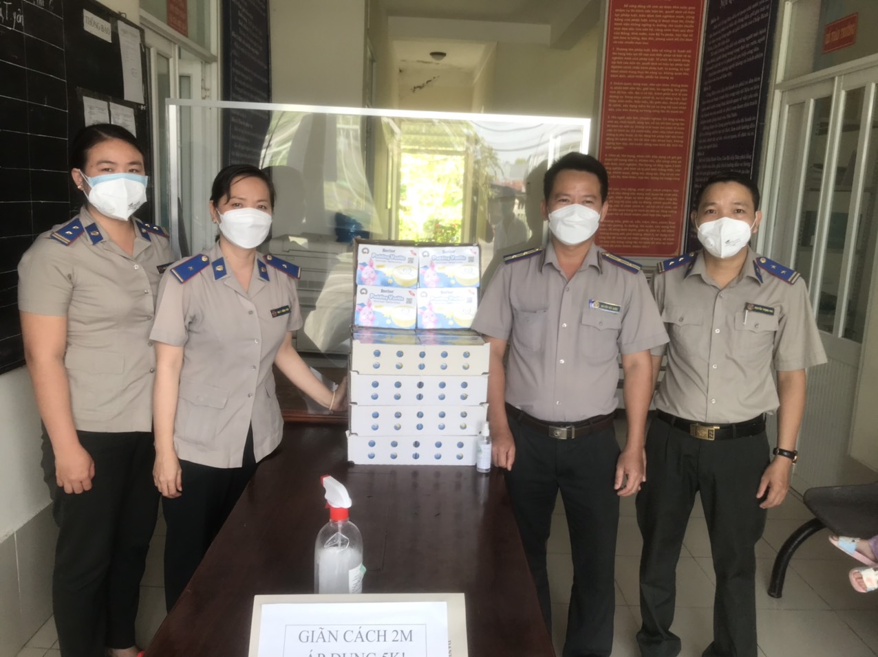 CỤC THI HÀNH ÁN DÂN SỰ TỈNH CHUNG TAY LÀM CÔNG TÁC THIỆN NGUYỆN TRONG ĐẠI DỊCH BỆNH COVID-19