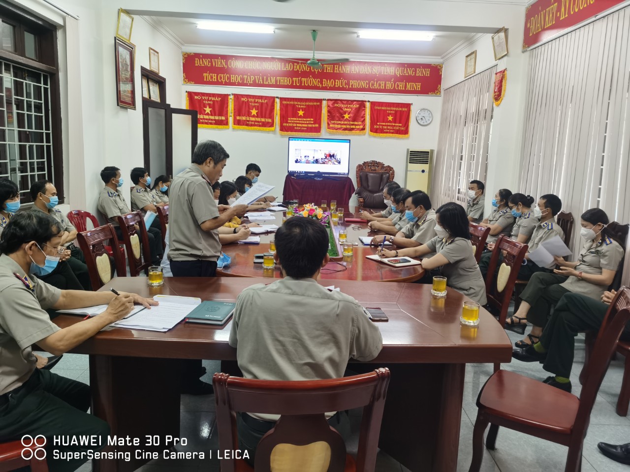 Tổng cục Thi hành án dân sự tổ chức Hội nghị lấy phiếu tín nhiệm bổ nhiệm lại chức vụ Cục trưởng Cục Thi hành án dân sự tỉnh Quảng Bình