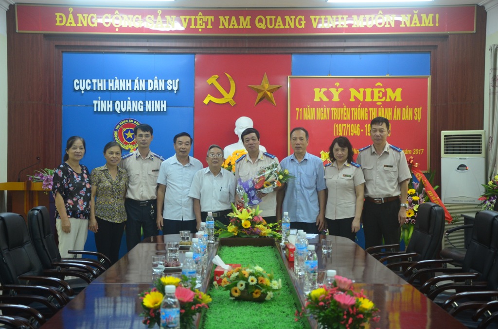 Kỷ niệm 71 năm Ngày truyền thống Thi hành án dân sự (19/7/1946 - 19/7/2017)