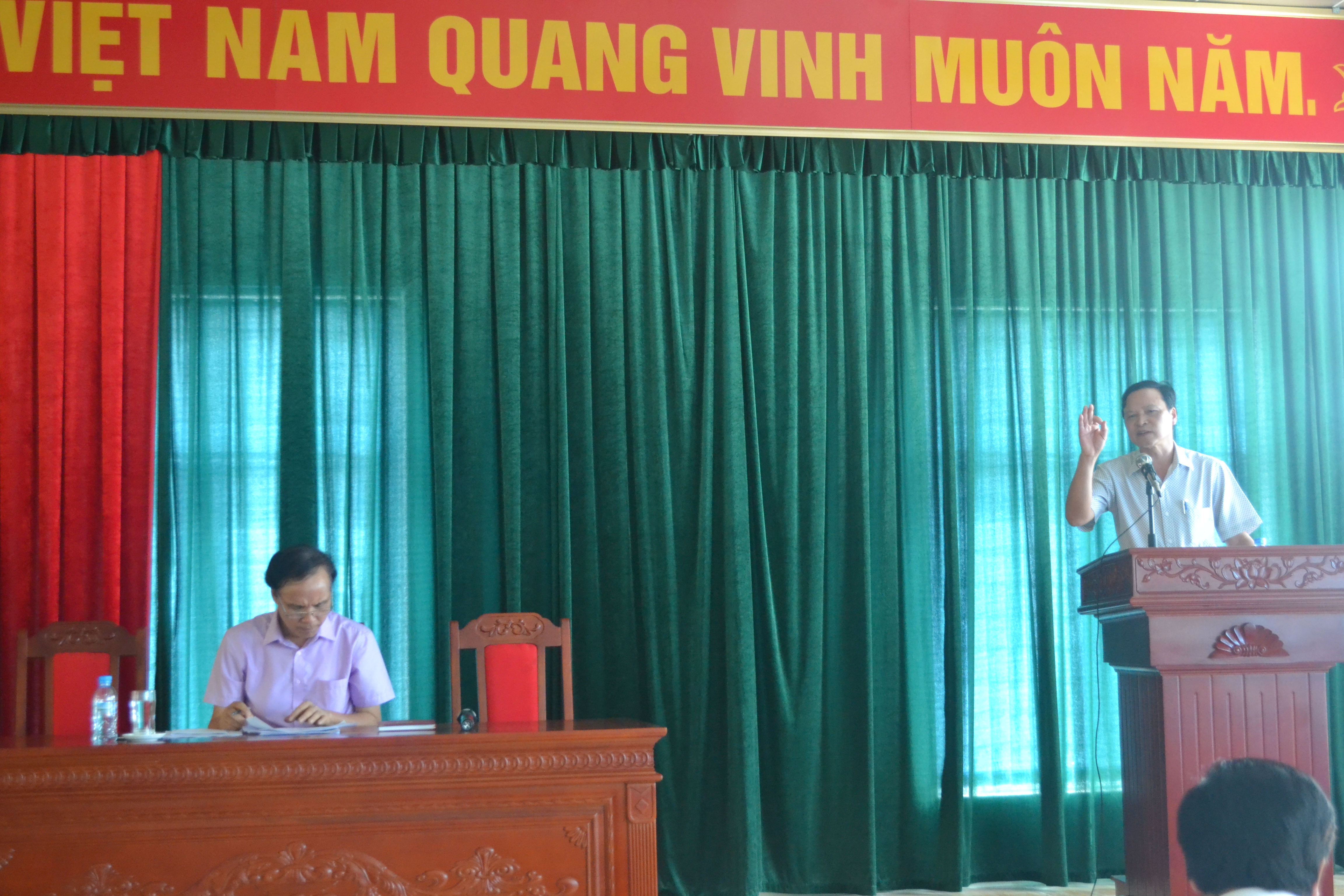 Hội nghị giao ban công tác thi hành án dân sự 9 tháng đầu năm 2016