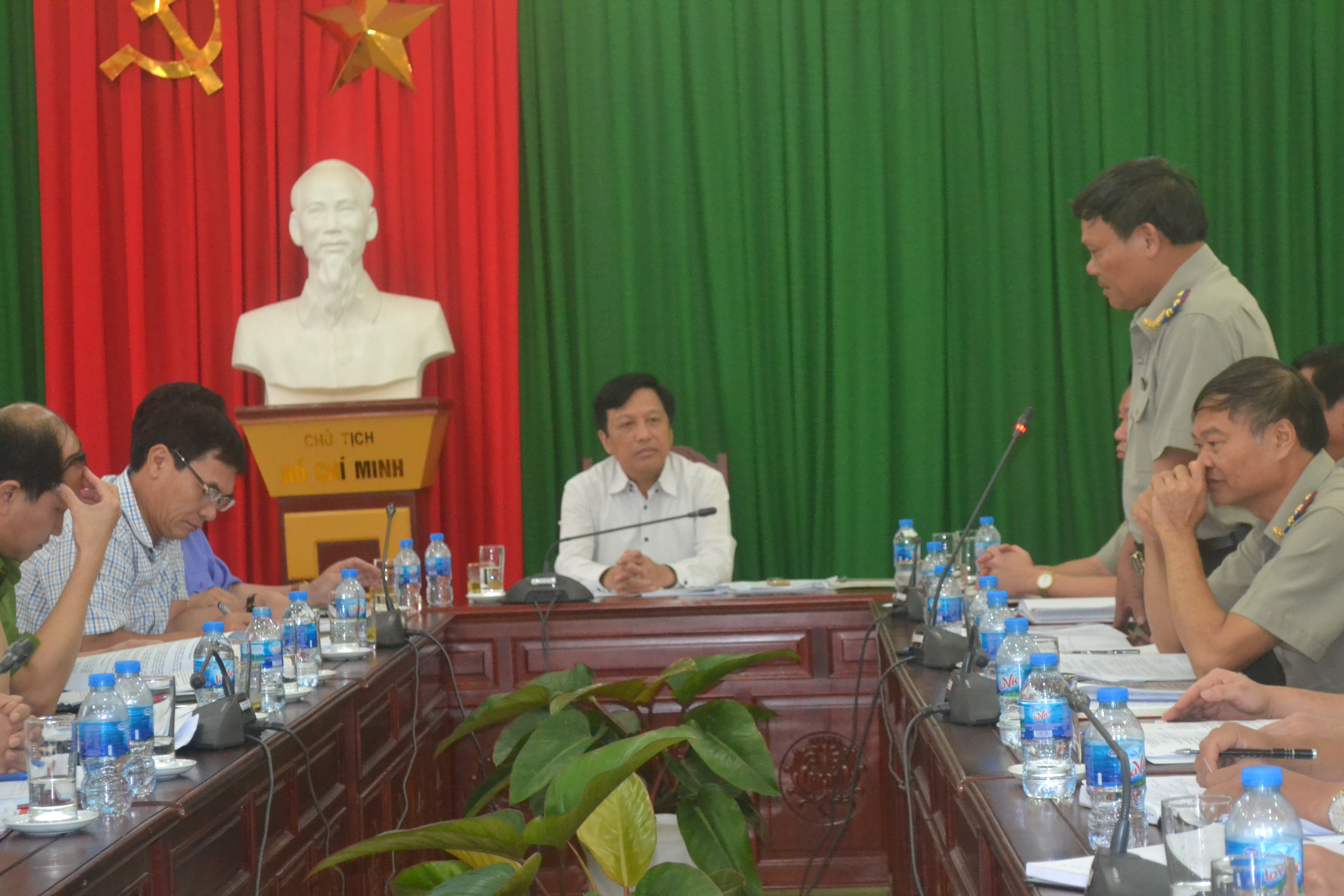 BAN CHỈ ĐẠO CẢI CÁCH TƯ PHÁP TỈNH THANH HÓA KIỂM TRA, ĐÔN ĐỐC VIỆC THỰC HIỆN NHIỆM VỤ CẢI CÁCH TƯ PHÁP NĂM 2018 TẠI CỤC THI HÀNH ÁN DÂN SỰ TỈNH THANH HÓA