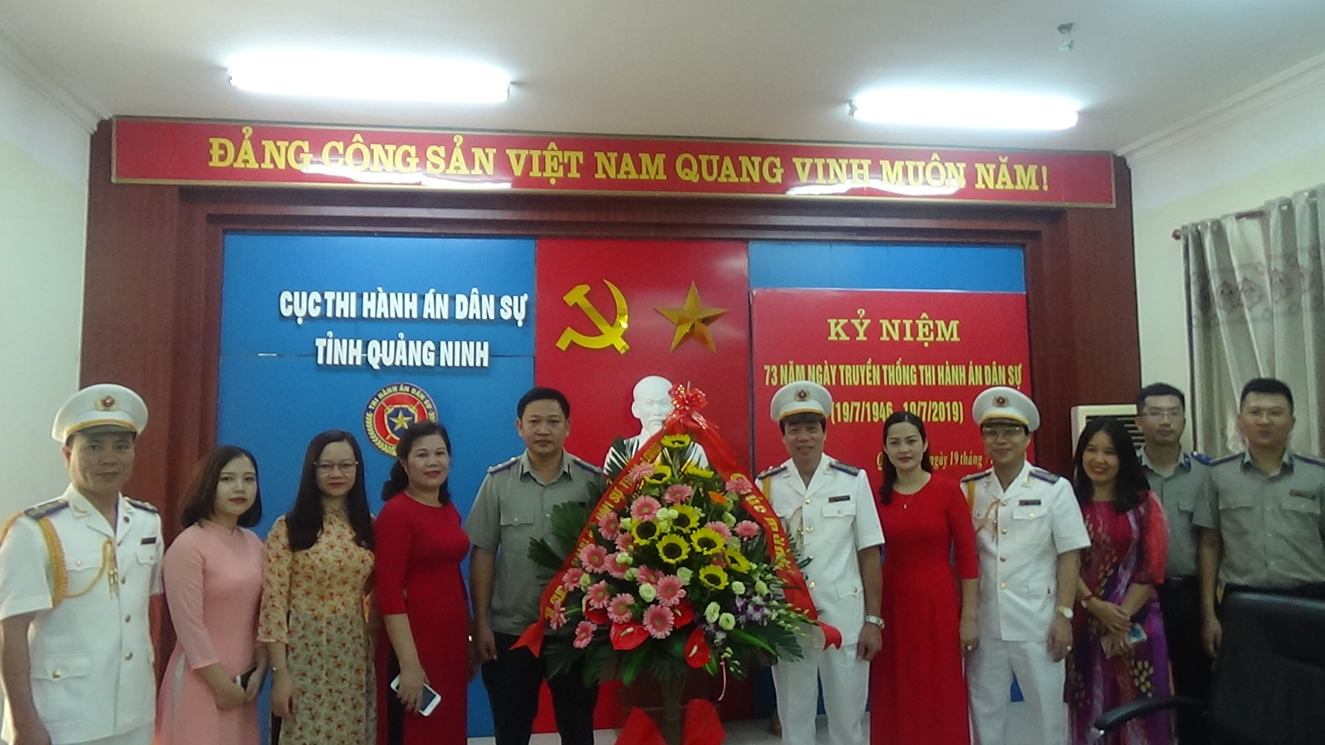 Kỷ niệm 73 năm ngày truyền thống thi hành án dân sự (19/7/1946 - 19/7/2019)