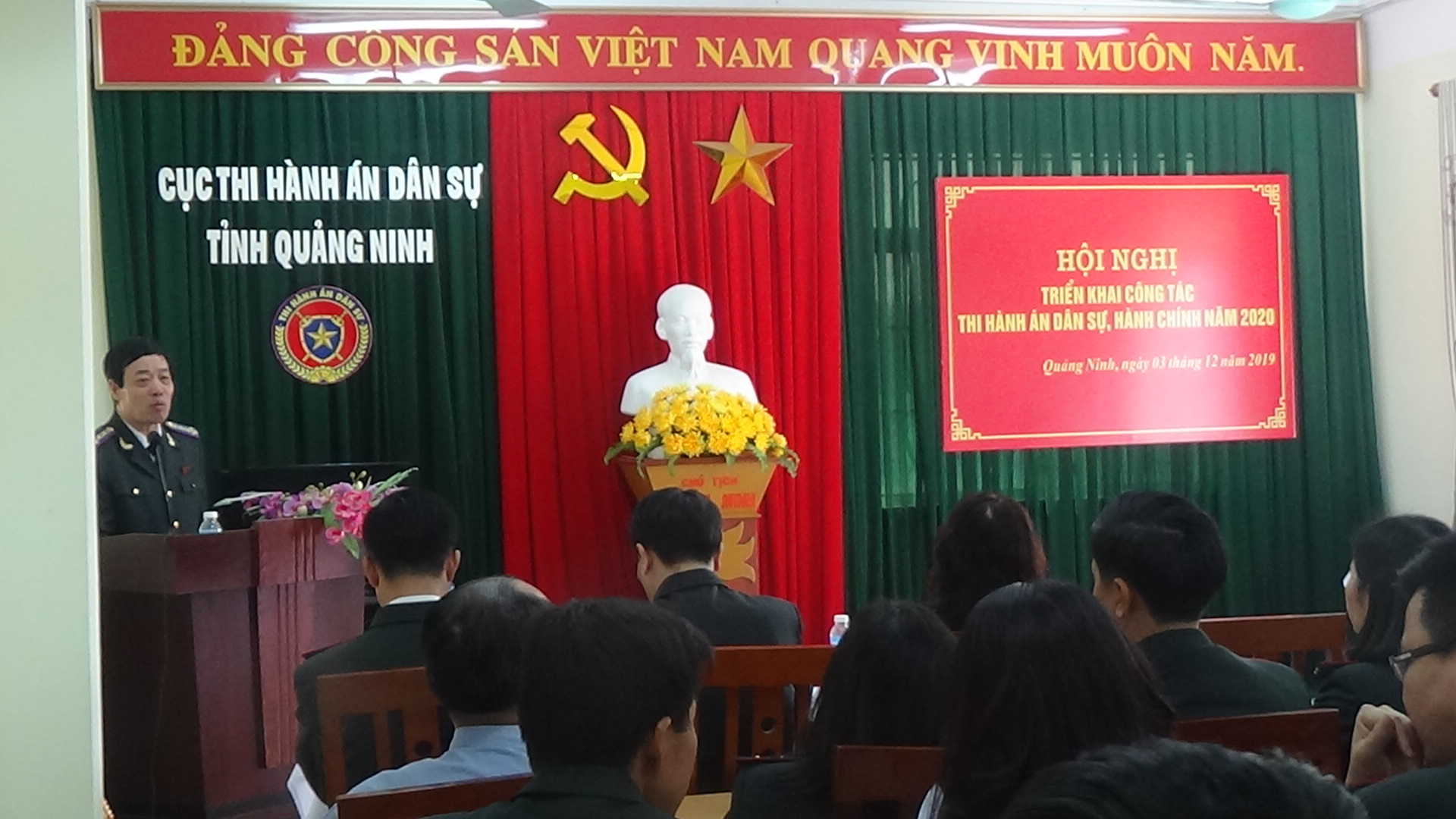 Hội nghị triển khai công tác THADS, hành chính năm 2020