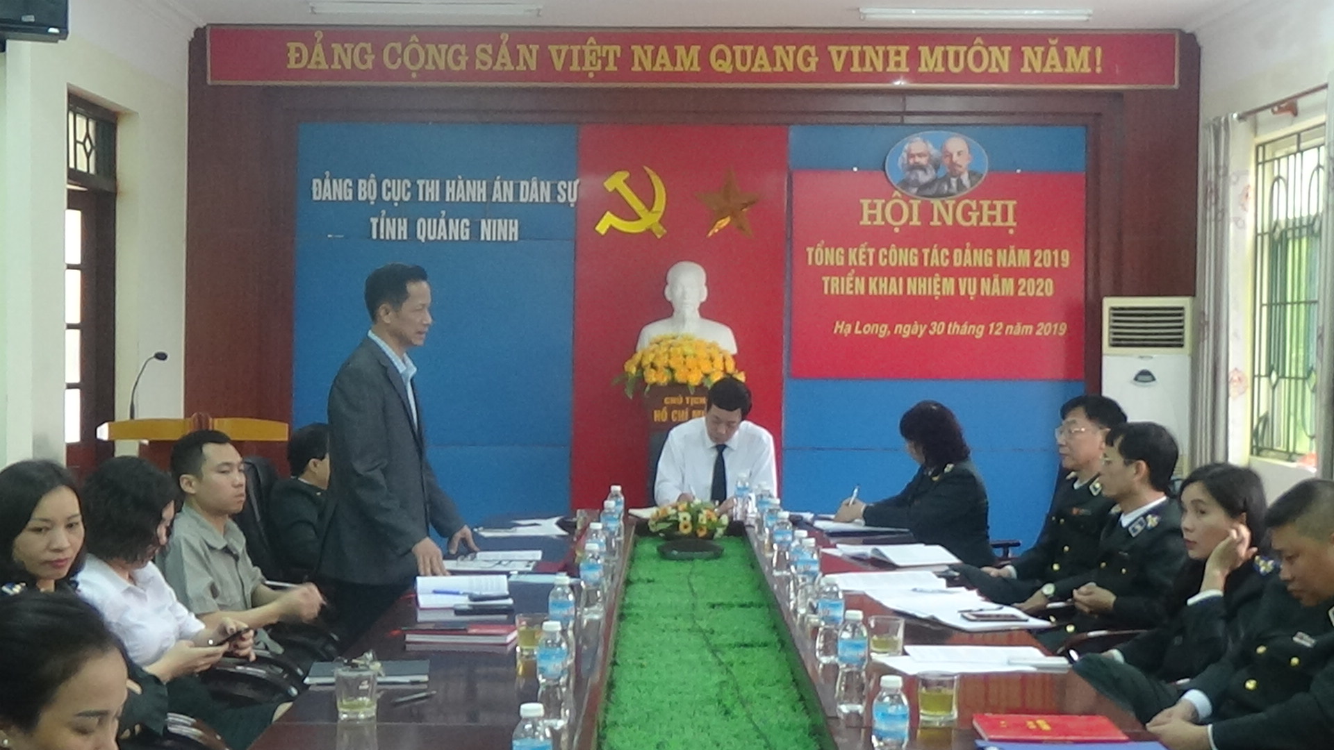 HƯỚNG TỚI ĐẠI  HỘI ĐẢNG BỘ CỤC THI HÀNH ÁN DÂN SỰ TỈNH QUẢNG NINH                         LẦN THỨ III, NHIỆM KỲ 2020-2025