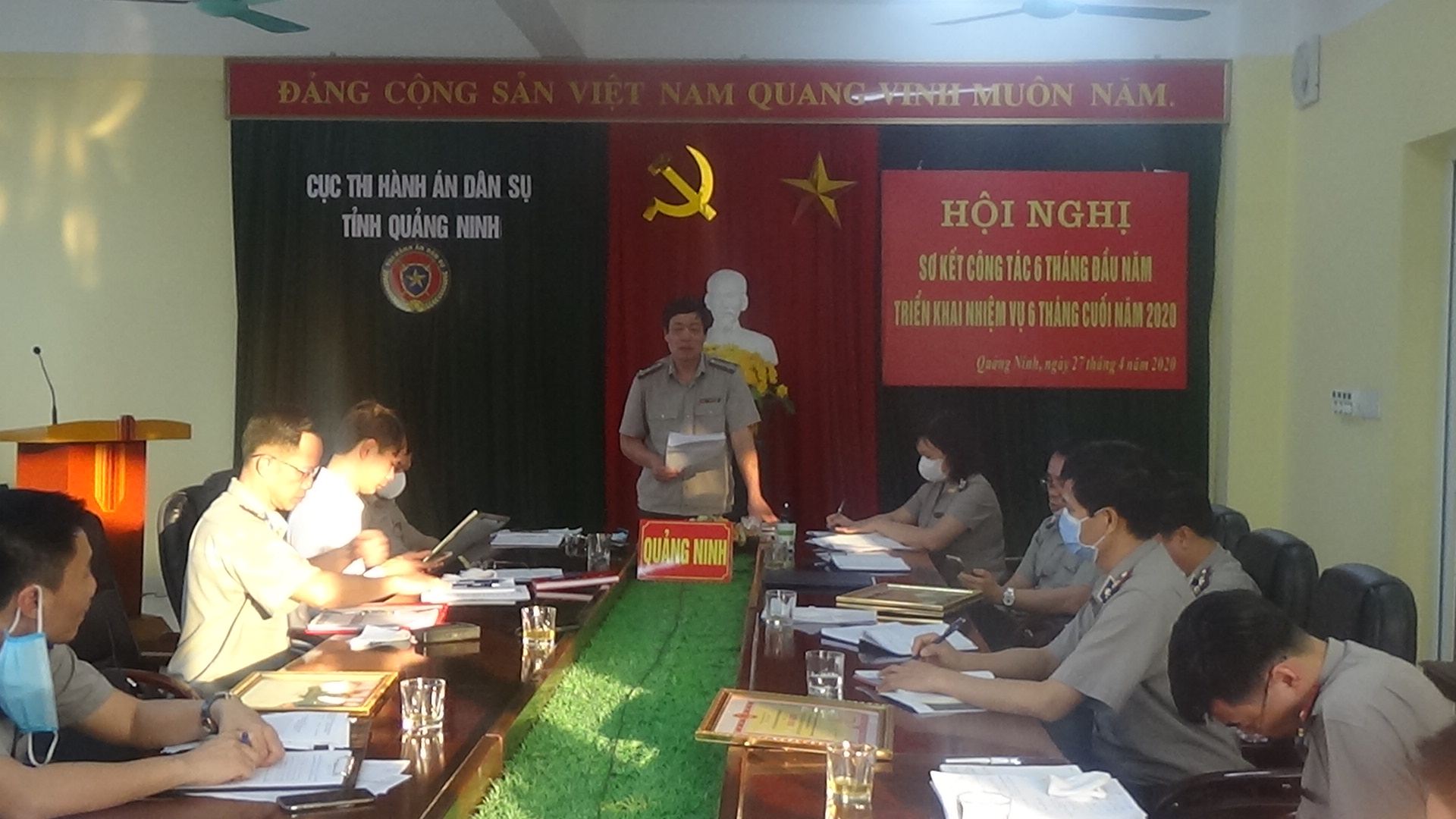 Hội nghị Sơ kết công tác thi hành án dân sự, theo dõi thi hành án hành chính 6 tháng đầu năm 2020