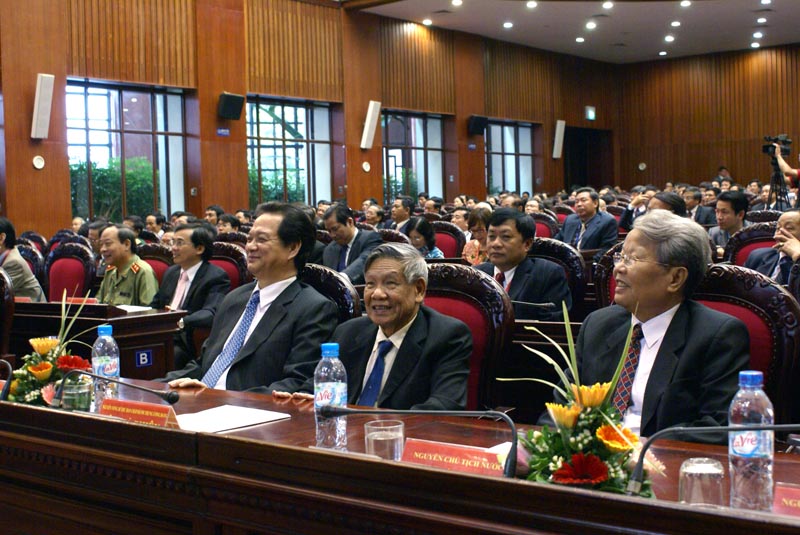 Ceremony celebrating the 65th anniversary of Justice Sector and receiving the Gold Star Order