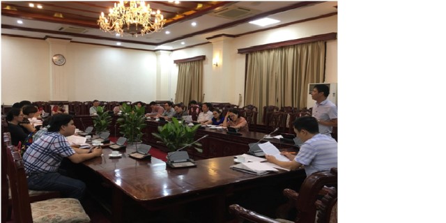 HỌP GÓP Ý DỰ THẢO BÁO CÁO CỦA CHÍNH PHỦ VỀ TÌNH HÌNH THỰC HIỆN HIẾN PHÁP, LUẬT, NGHỊ QUYẾT NĂM 2018