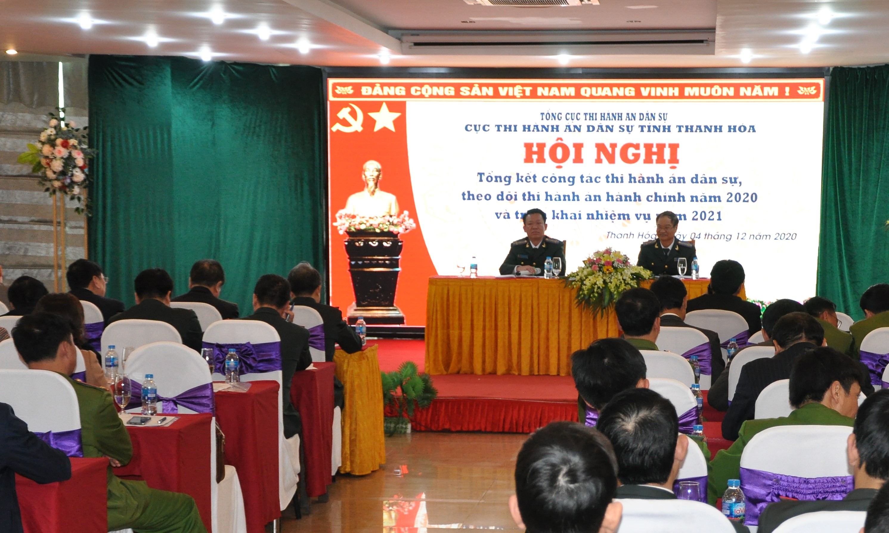 Chi cục Thi hành án dân sự huyện Tĩnh Gia cưỡng chế thi hành án tại xã Hải Bình, huyện Tĩnh Gia, tỉnh Thanh Hóa