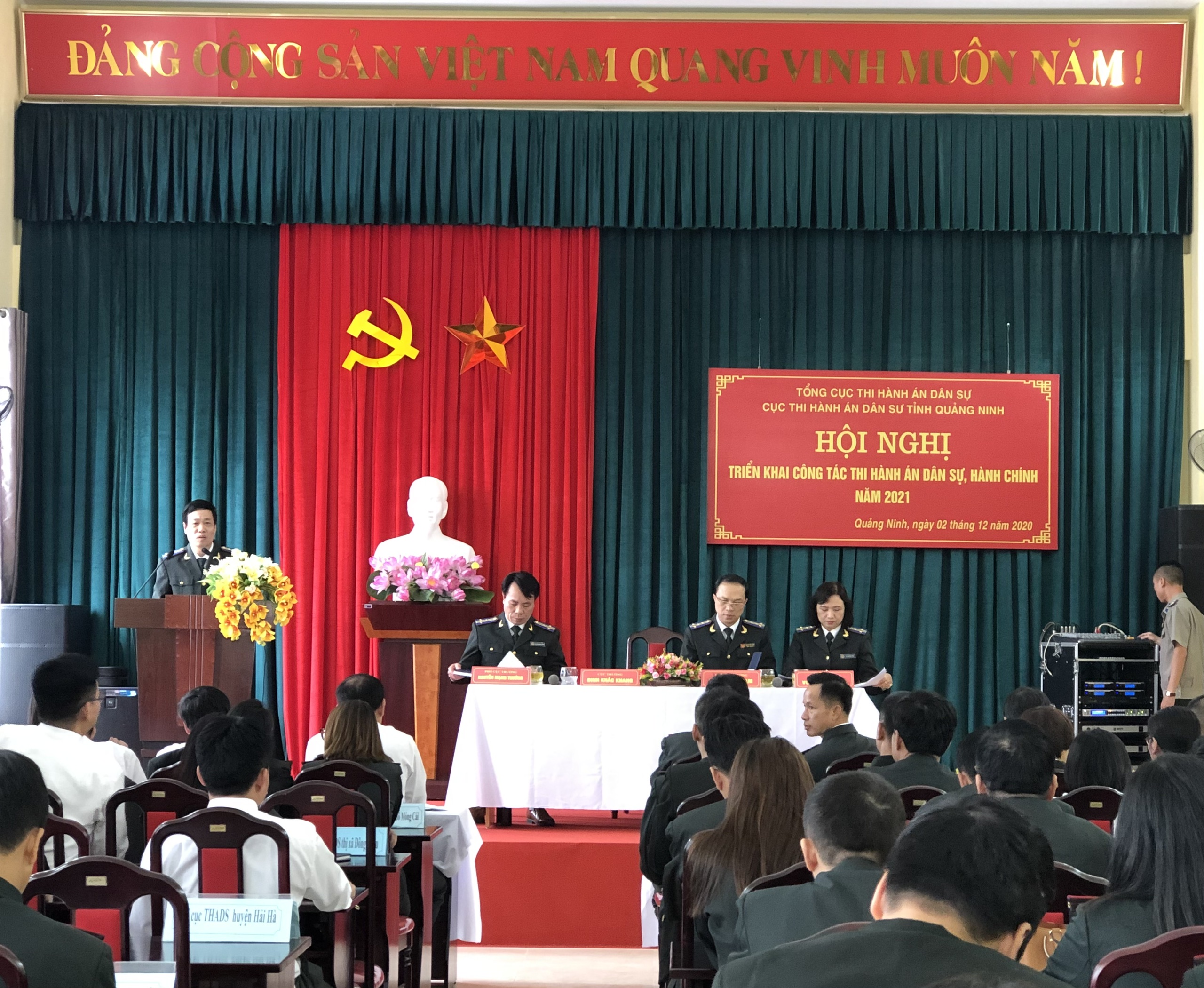 Hội nghị triển khai công tác thi hành án dân sự, theo dõi thi hành án hành chính năm 2021