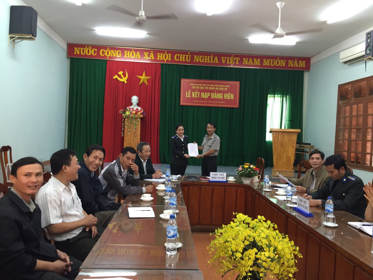 Lễ Kết nạp đảng viên mới