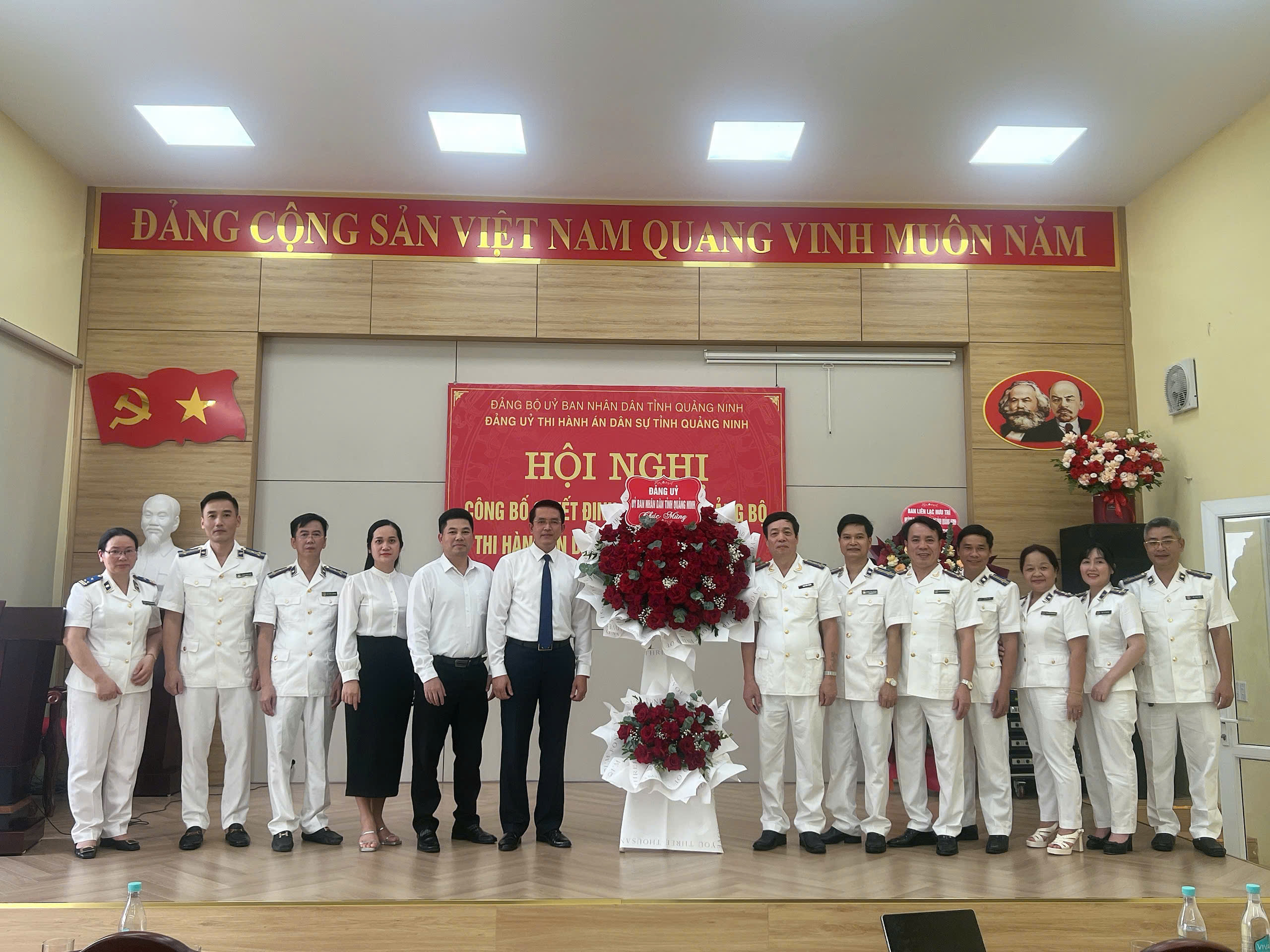 Công bố Quyết định thành lập Đảng bộ THADS tỉnh Quảng Ninh và thành lập các Chi bộ trực thuộc