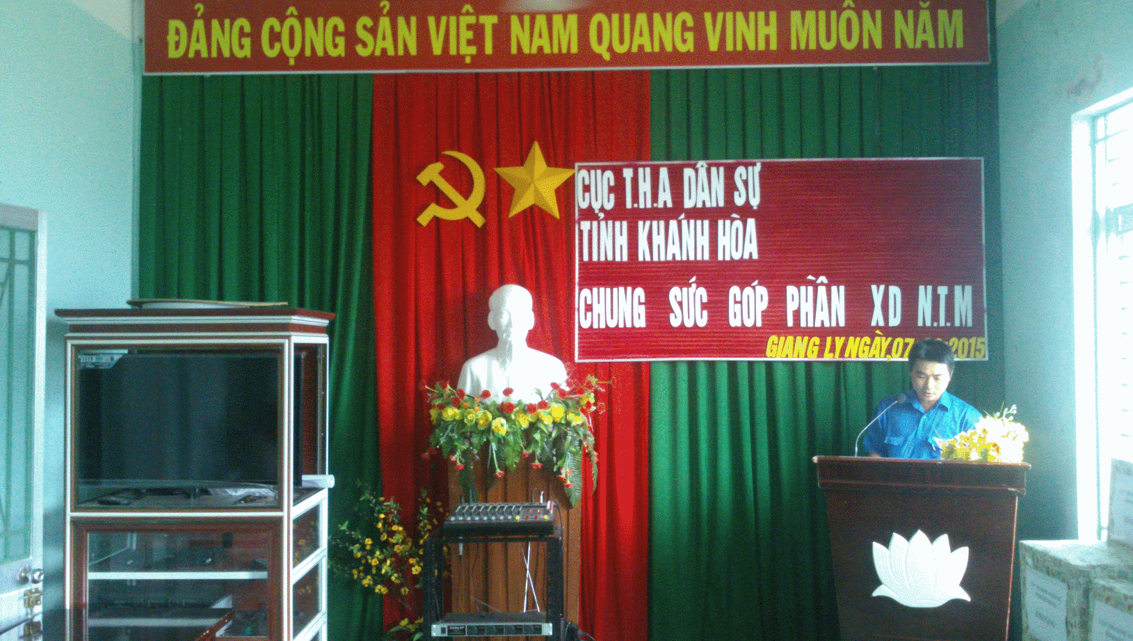 Cục Thi hành án dân sự tỉnh Khánh Hòa chung sức xây dựng nông thôn mới