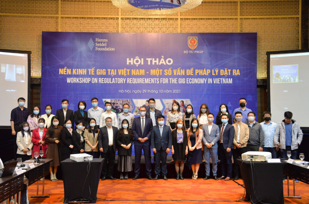 Hội thảo khoa học “Nền kinh tế GIG tại Việt Nam - Những vấn đề pháp lý đặt ra”