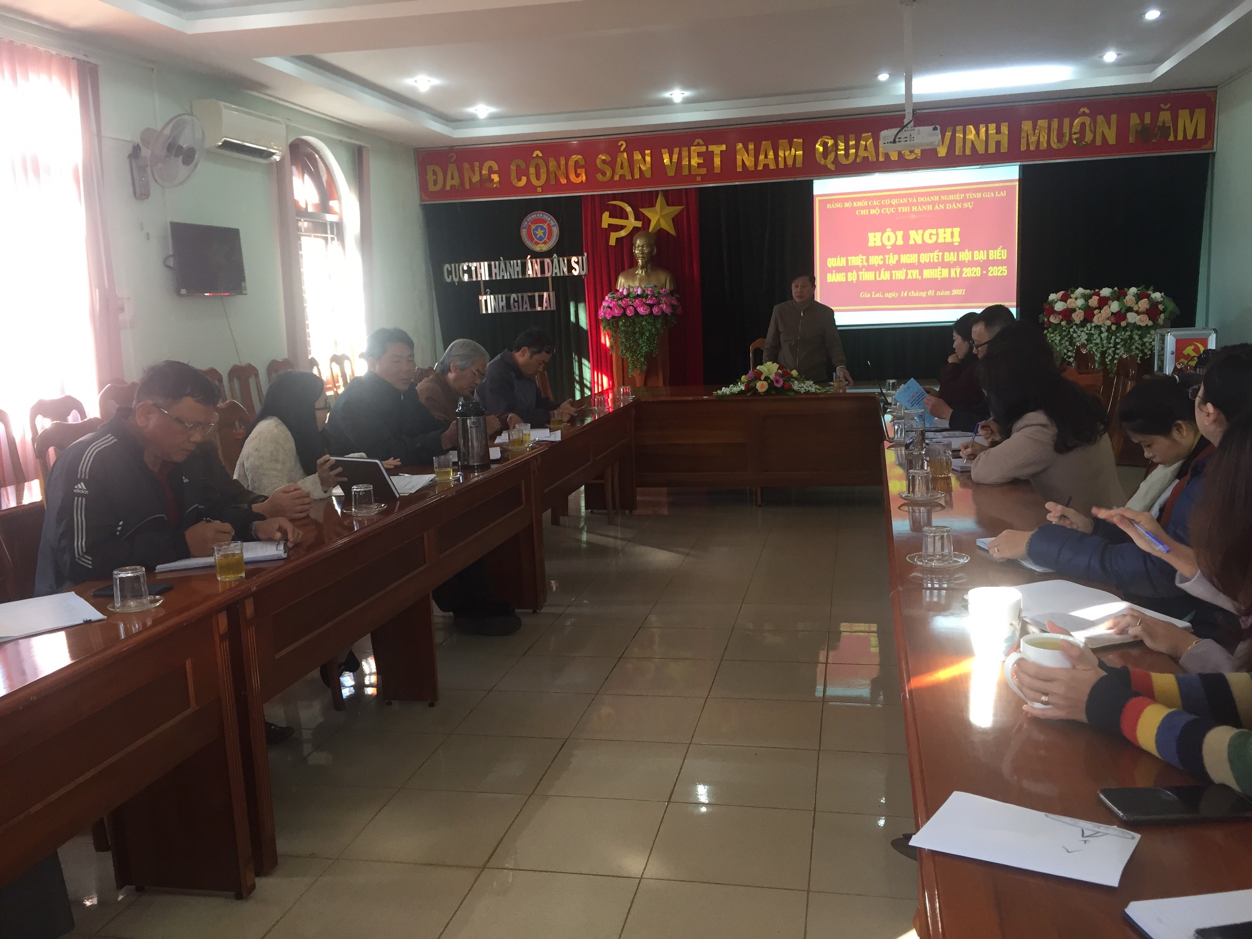 LÃNH ĐẠO CỤC TỔ CHƯC TIẾP CÔNG DÂN ĐỊNH KỲ THÁNG 4 NĂM 2019