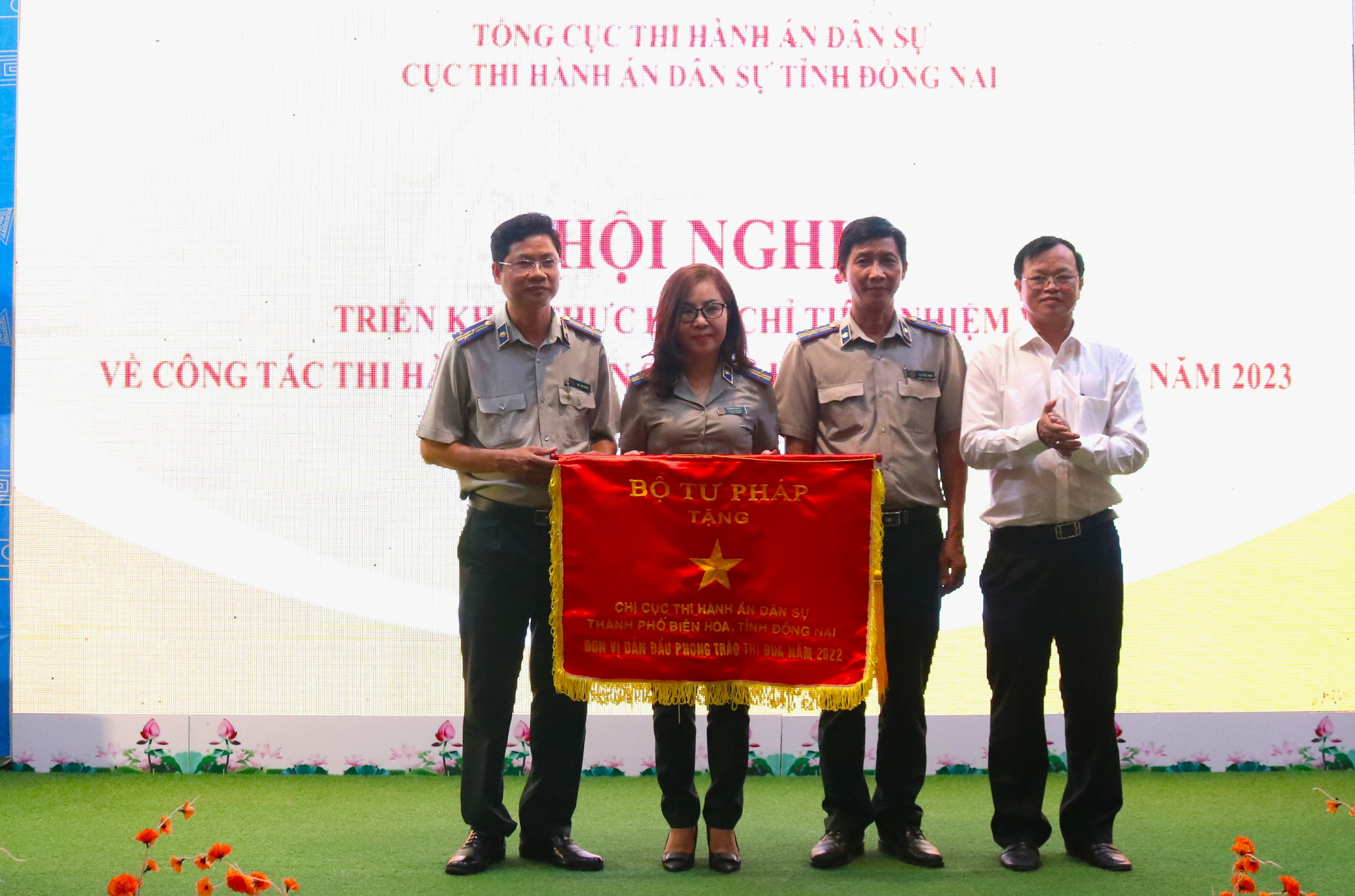 Ngày 26/12, Cục Thi hành án Dân sự (THADS) tỉnh Đồng Nai tổ chức hội nghị triển khai thực hiện chỉ tiêu nhiệm vụ về công tác THADS, THAHC năm 2023