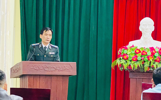 Hà Trung: tổ chức Hội nghị tổng kết công tác tư pháp – thi hành án dân sự năm 2022; nhiệm vụ năm 2023