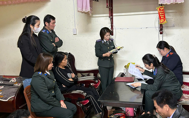 THADS Hậu Lộc: cưỡng chế kê biên quyền sử dụng đất thành công