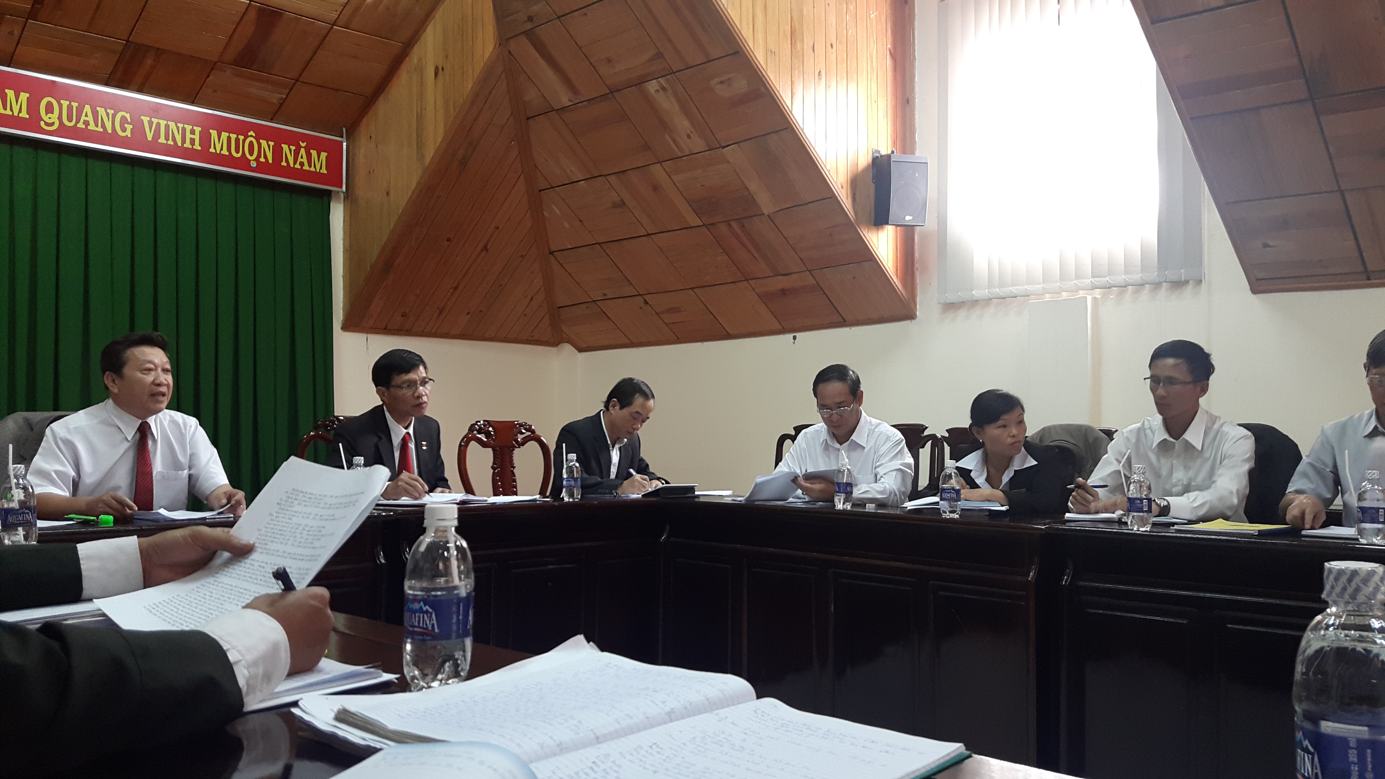 Cục Thi hành án dân sự tỉnh làm việc với Ngân hàng nông nghiệp và phát triển nông thôn