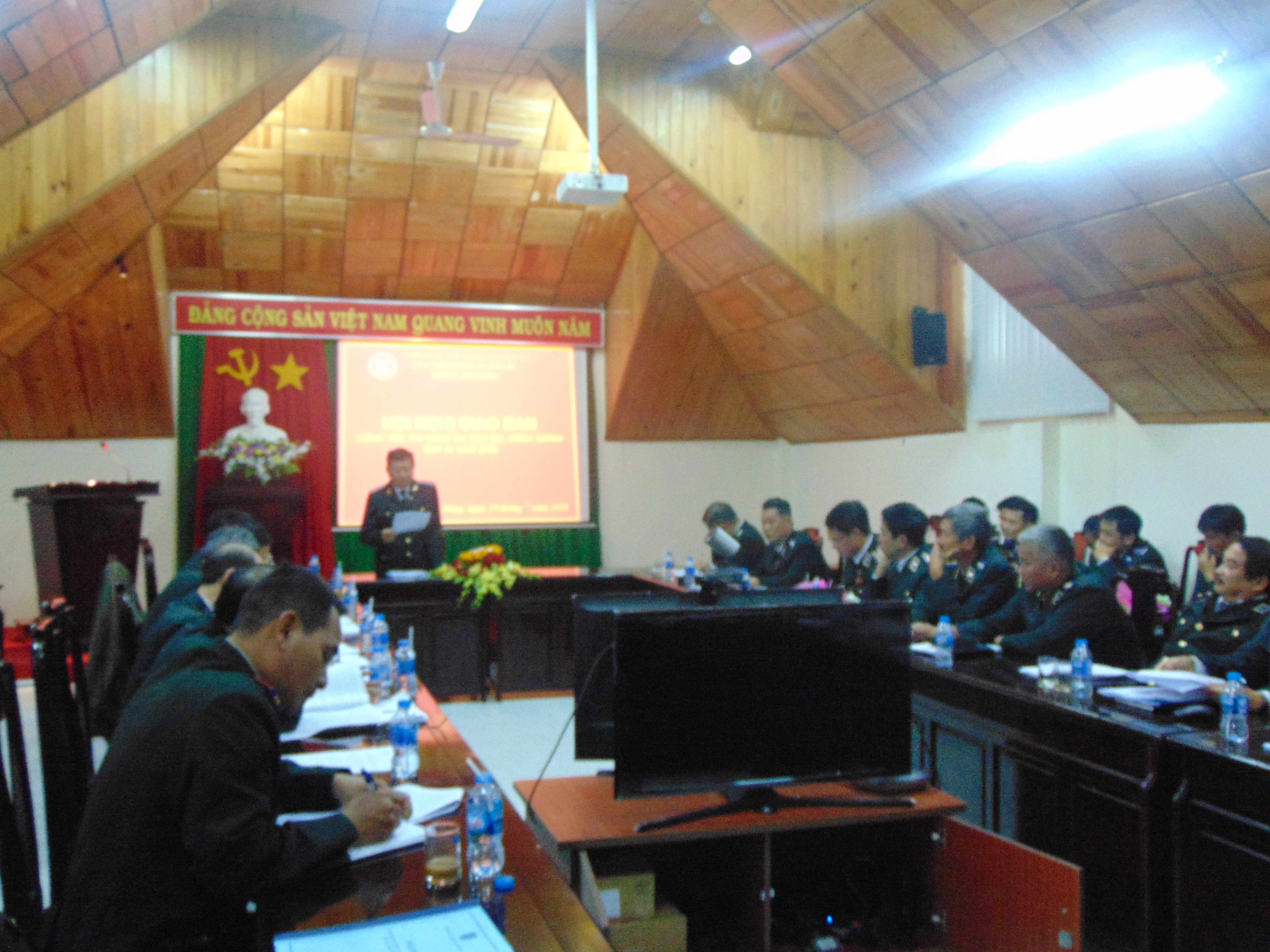 Cục THADS tỉnh tổ chức giao ban 11 tháng