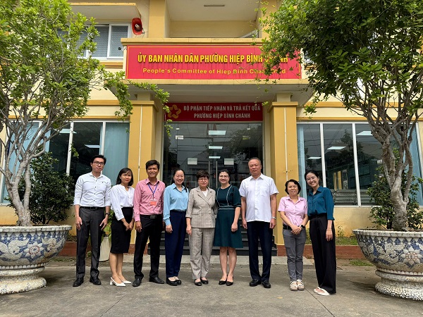 Đoàn khảo sát của Bộ Tư pháp (Vụ Con nuôi) đánh giá thực trạng chuyển đổi hình thức chăm sóc thay thế sang biện pháp nuôi con nuôi đối với trẻ em có hoàn cảnh đặc biệt tại các tỉnh Đồng Nai, Bình Dương và Thành phố Hồ Chí Minh