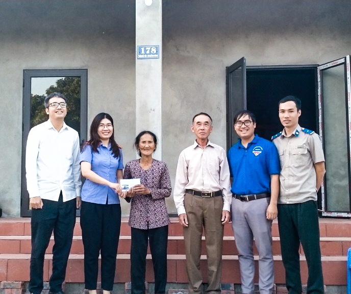 Hải Hà: Ủng hộ sửa chữa nhà cho hộ gia đình có hoàn cảnh khó khăn