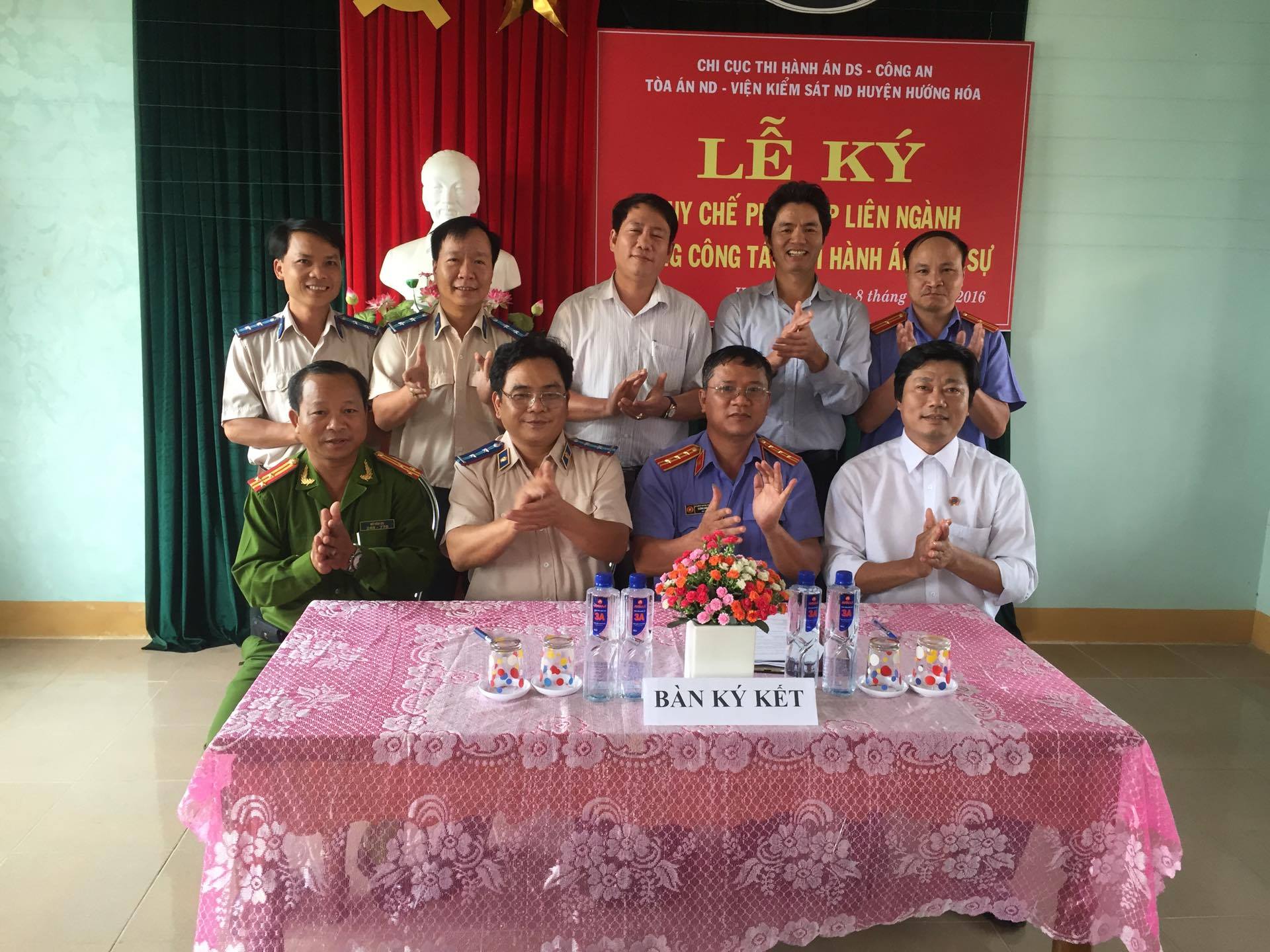 Lễ ký kết Quy chế phối hợp liên ngành trong công tác thi hành án dân sự