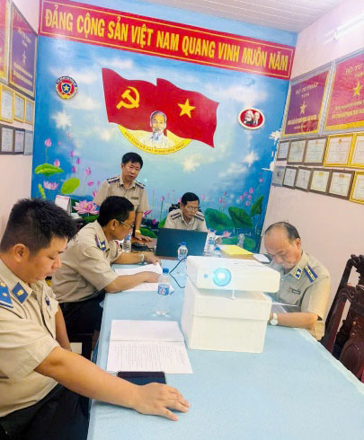 CHI CỤC THI HÀNH ÁN DÂN SỰ HUYỆN TAM NÔNG TỔ CHỨC HỘI NGHỊ CÔNG CHỨC, NGƯỜI LAO ĐỘNG NĂM 2024