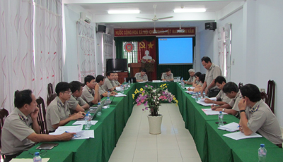 Hội nghị sơ kết công tác THADS, theo dõi thi hành án hành chính 6 tháng đầu năm 2020