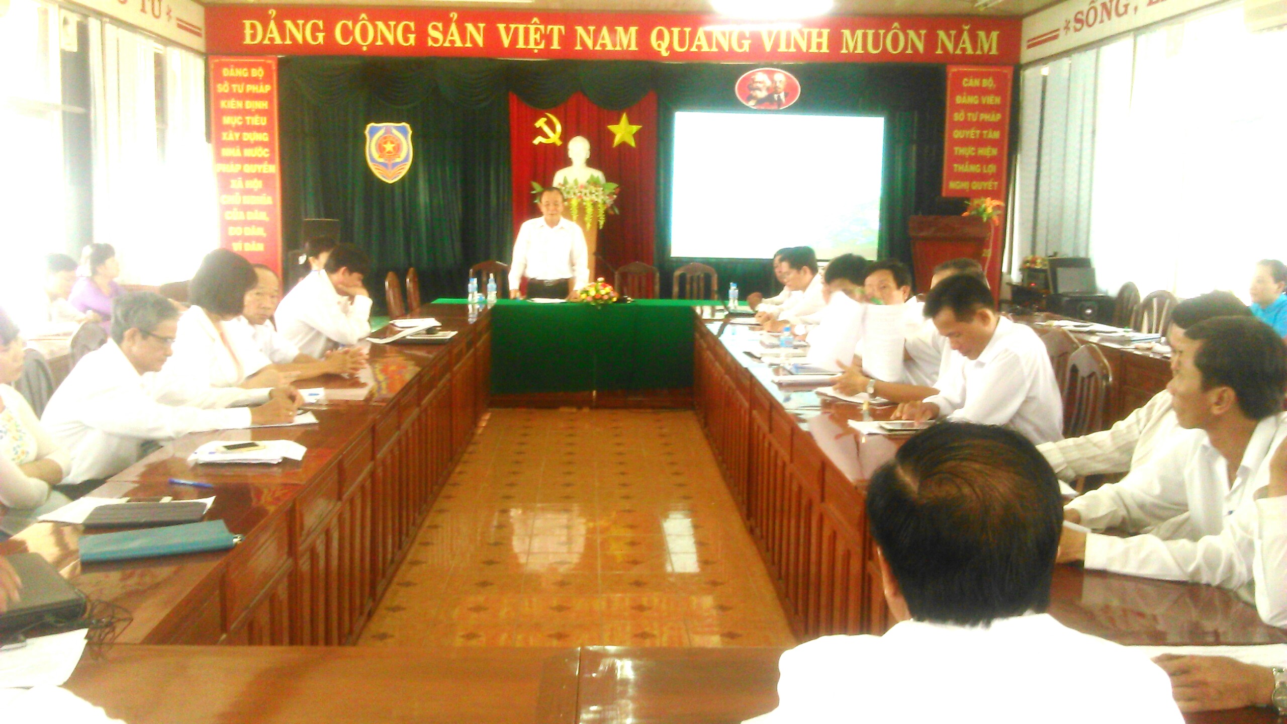 Sở Tư pháp tỉnh Đồng Tháp tổ chức sơ kết công tác thi đua, khen thưởng và cải cách hành chính năm 2016